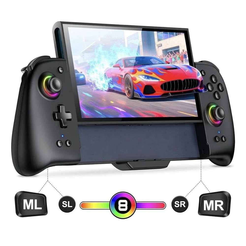 JC400 Wireless Controller for Nintendo Switch/Switch OLED, New But Missing Cable